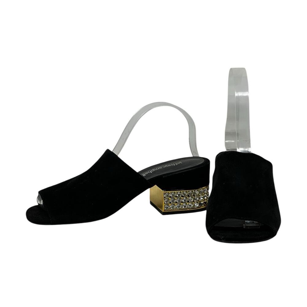 Jeffrey Campbell Diamond Studded Heel Sandal size 6
